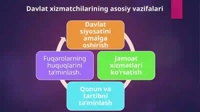 Davlat Xizmatchilari Tushunchasi 4