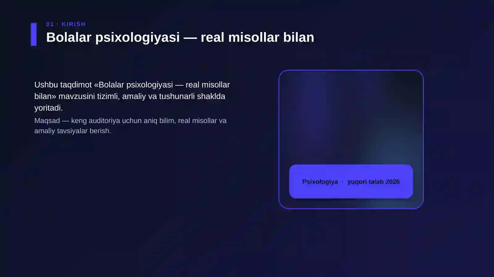 Bolalar psixologiyasi — real misollar bilan 4