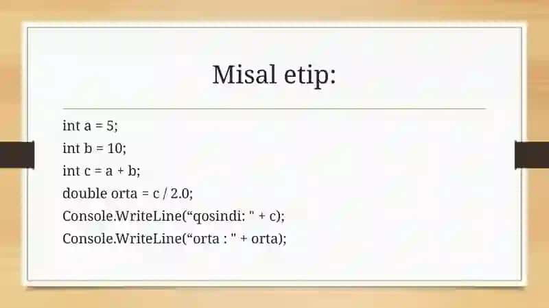 C# algoritim 4