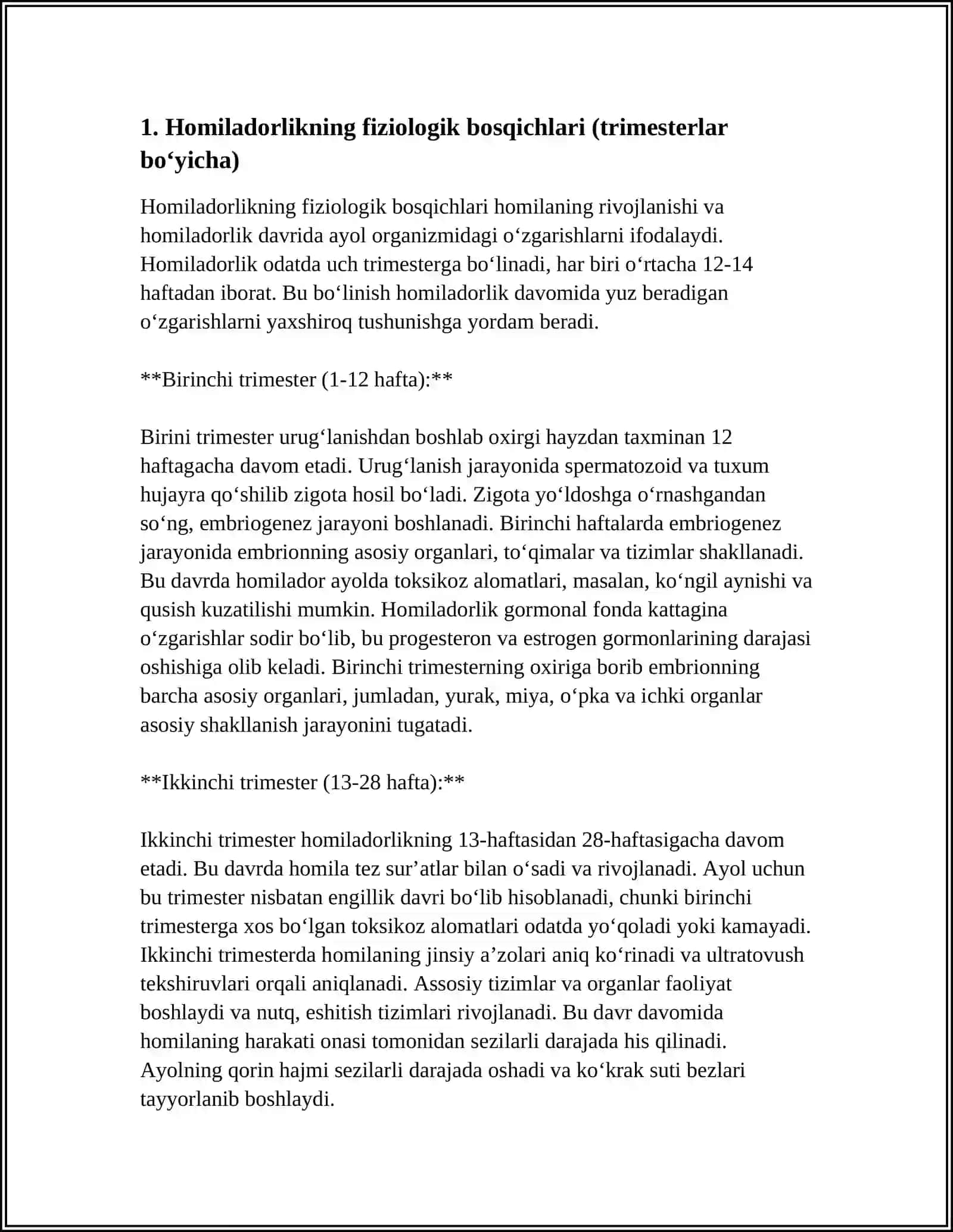 HOMLADORLIK FIZALOGIYASI VA DIAGNOSTIKASI.URUGʻLANISH VA PAYVANDLANISH 4