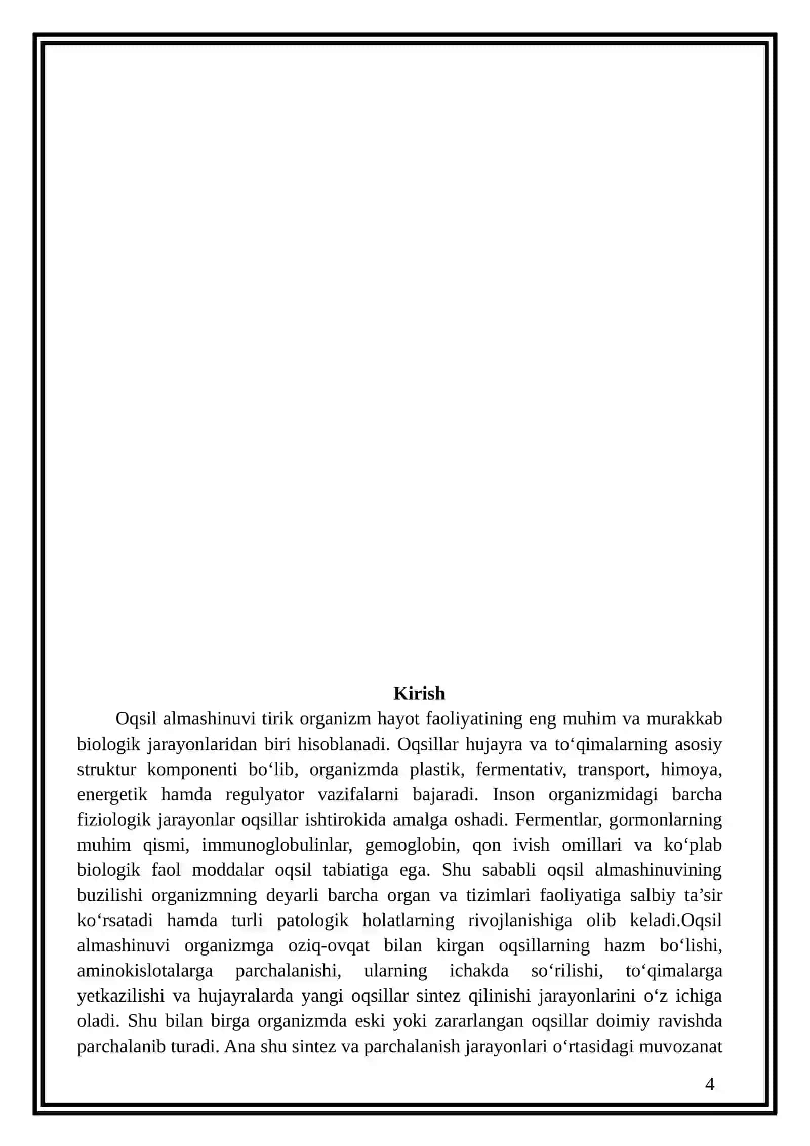 Oqsil almashinuvi buzilishlarining klinik belgilari, diagnostikasi va profilaktikasi 4