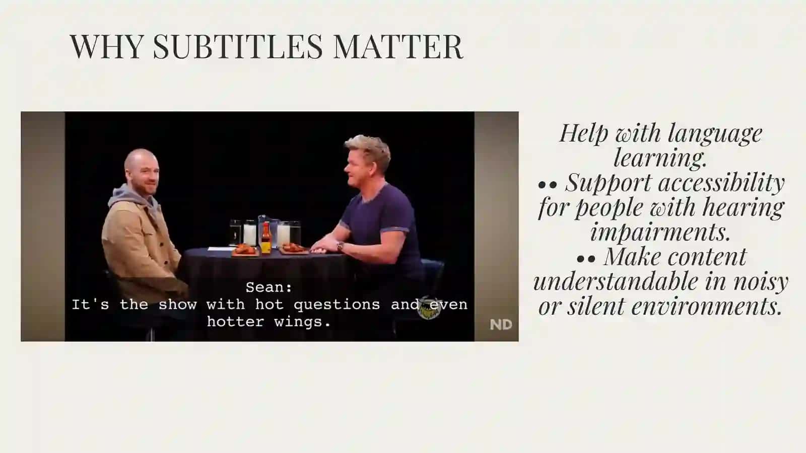 WHAT ARE SUBTITLES? 4