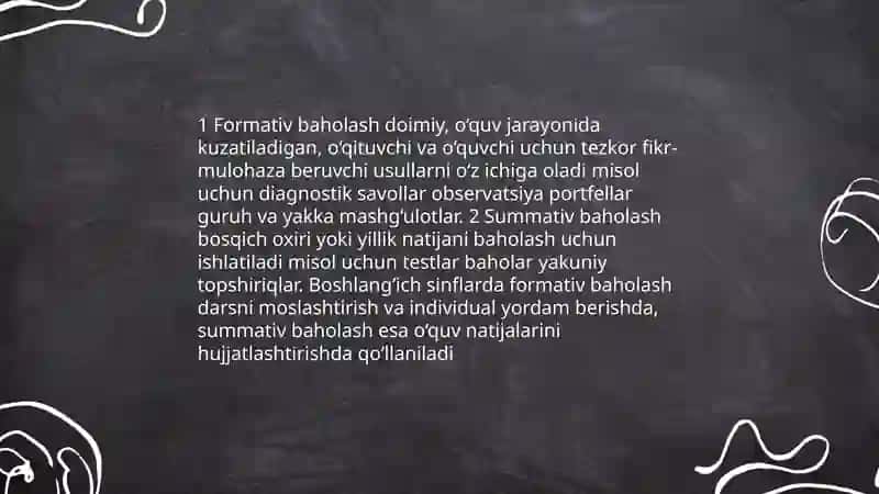 Boshlangʻich taʼlimda oʻquvchilarning bilim, koʻnikma va malakalarni tashxis etish 4