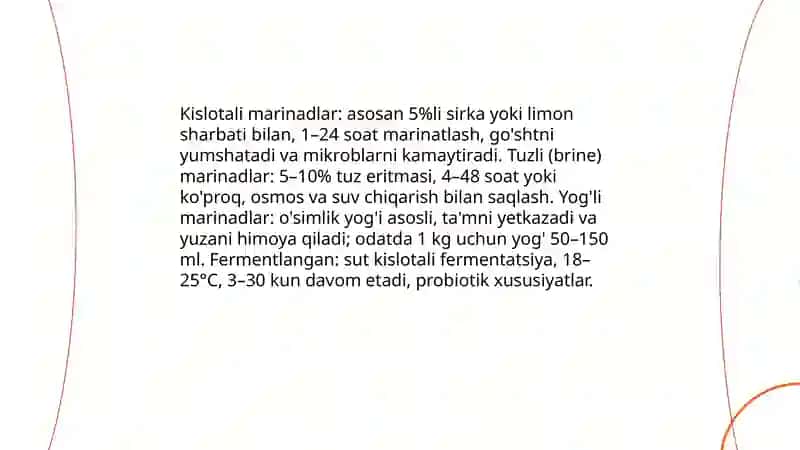 Uy sharoitda marinadlar tayyorlash texnologiyasi 4
