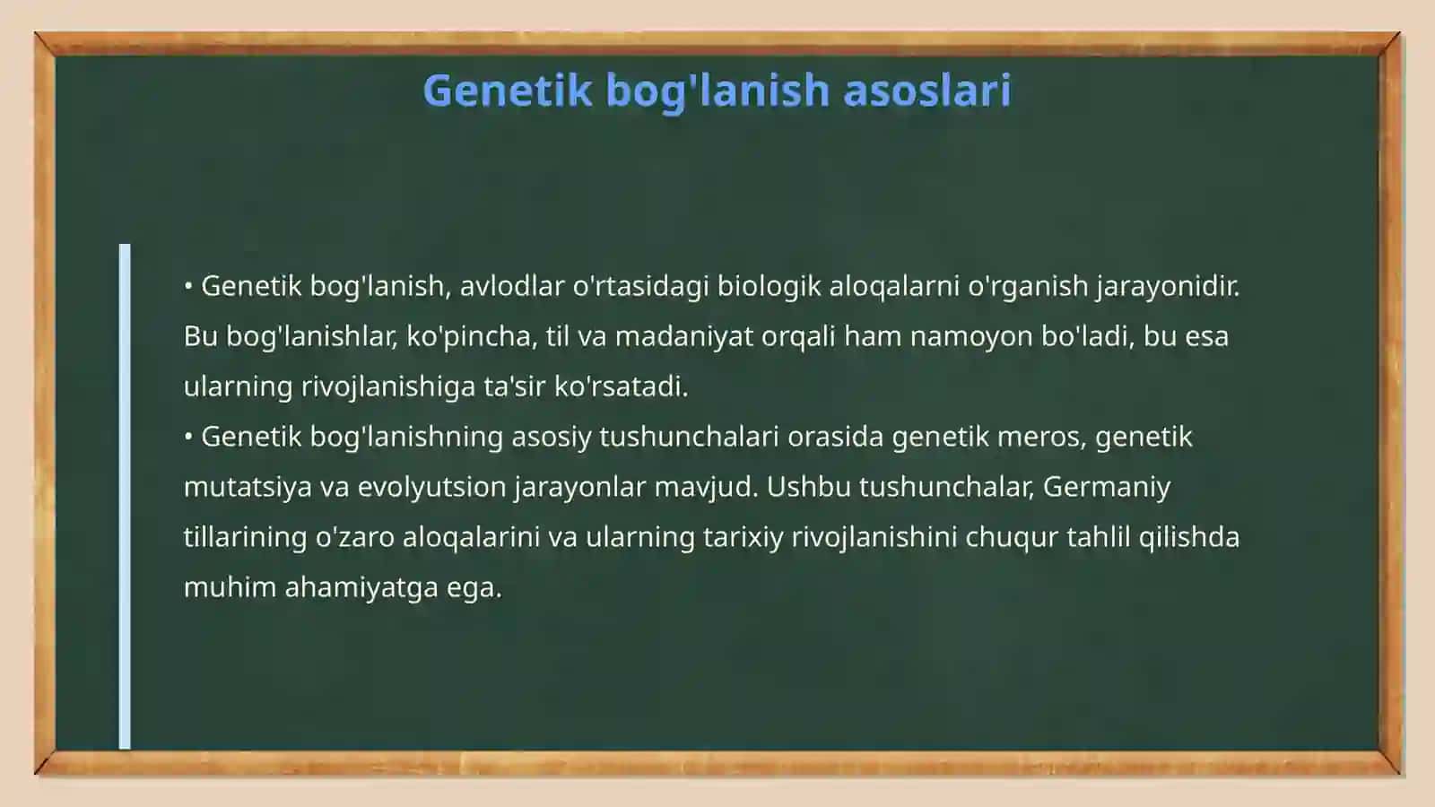 Germaniy birikmalari va ularning orasidagi genetik bog'lanish 4