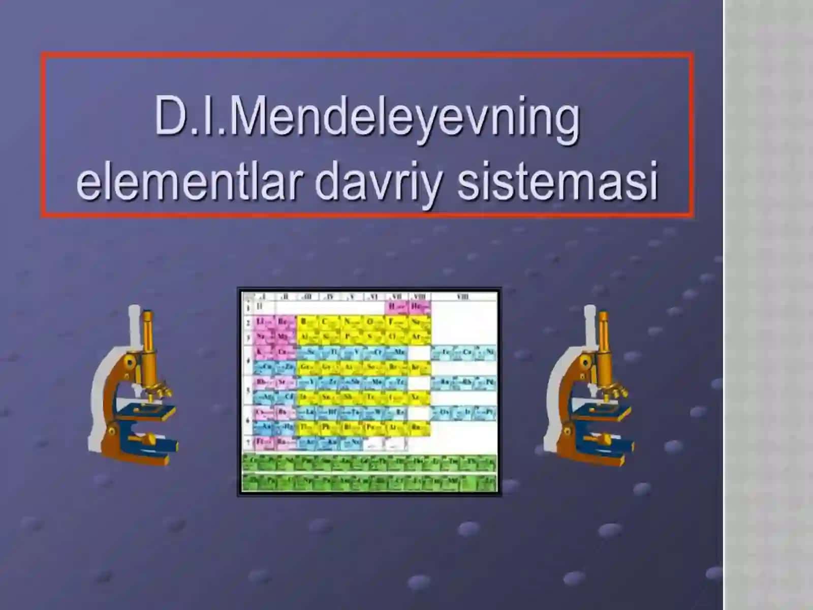 Davriy Sistemani O'rganish 4