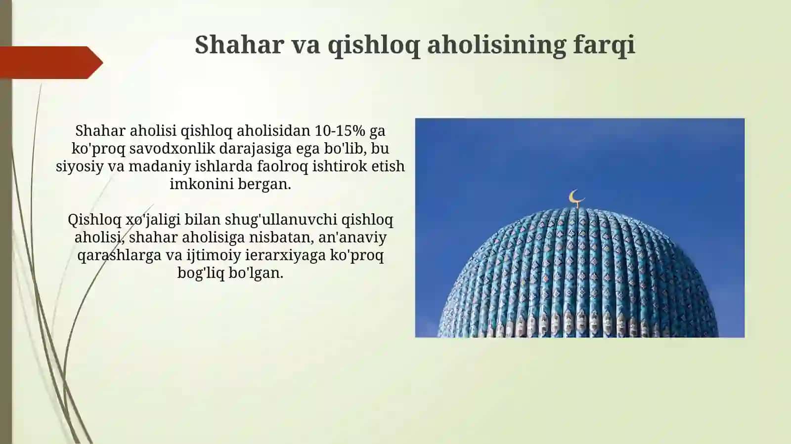 Islom dinining paydo bo'lishidagi ijtimoiy-siyosiy va madaniy sharoitlar 4