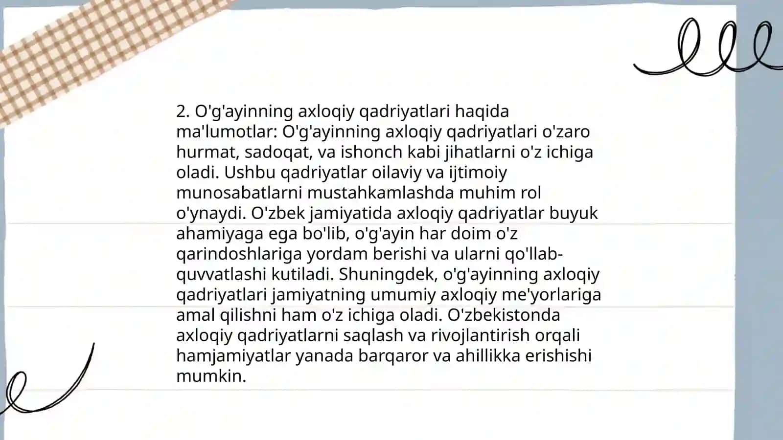 Munis Xorazmiy va Ogahiyning tarixiy asarlarida ma'naviy axloqiy qarashlar 4