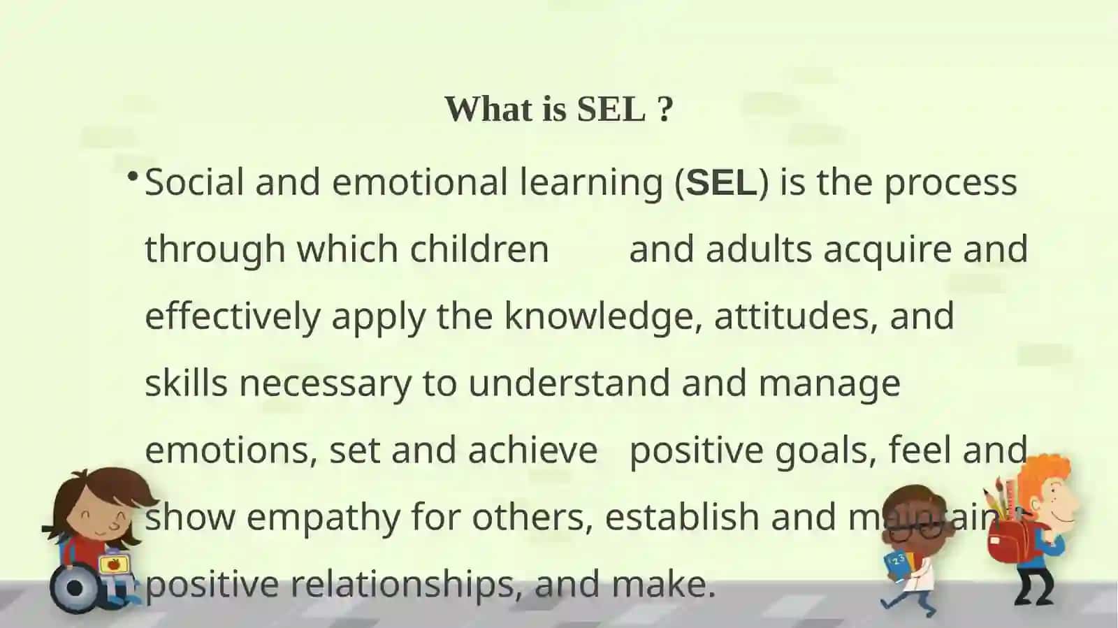 Social Emotional Learning 4