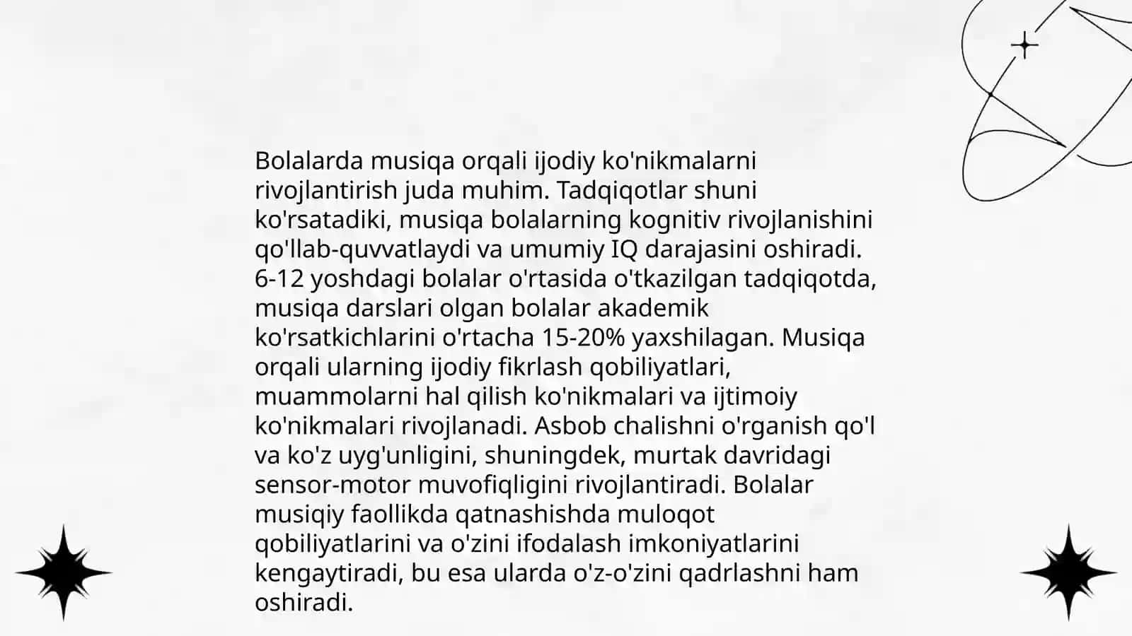 Musiqa va ritm orqali ijodiy ko'nikmalarni rivojlantirish 4