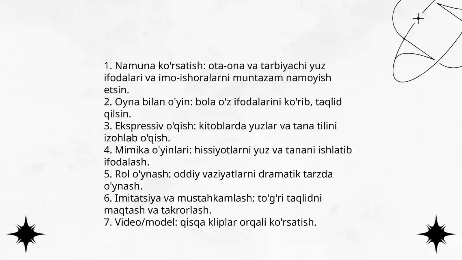 I’lk yoshdagi bolalar emotsional intellektini rivojlantirish metodlari 4