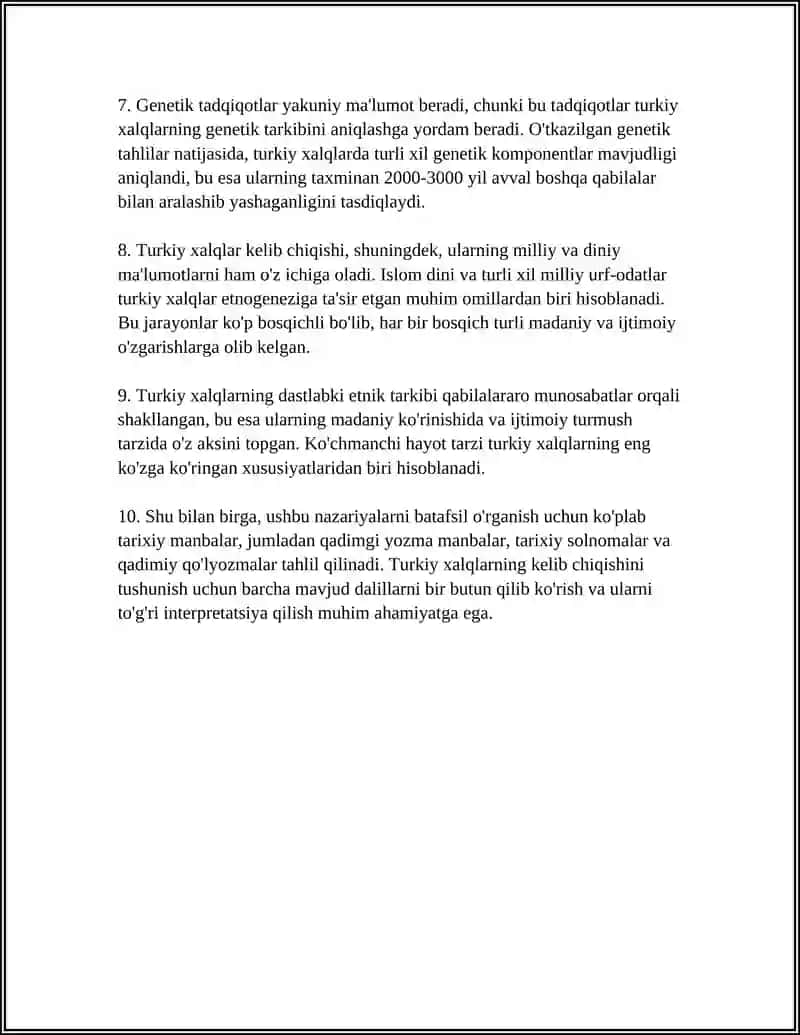 TURKIY XALQLARNING KELIB CHIQISHI HAQIDA NAZARIYALAR 4