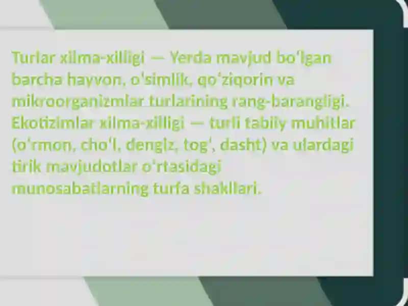 Biologik xilma-xillik 4