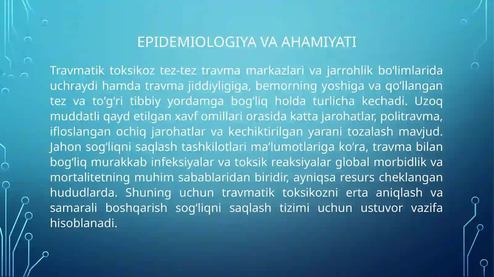 Travmatik toksikoz 4
