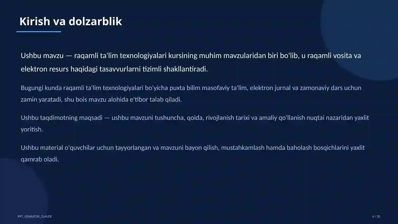Ta'lim analitikasi: o'quvchi natijalarini tahlil qilish 4