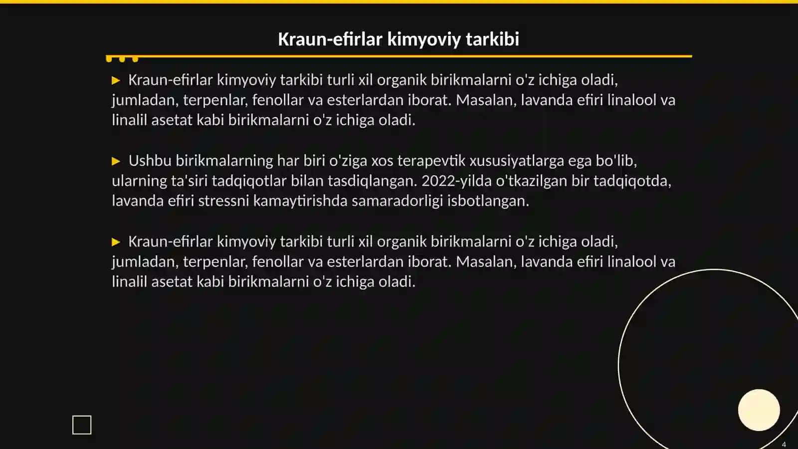 Kraun-efirlar dori vositasi sifatida 4