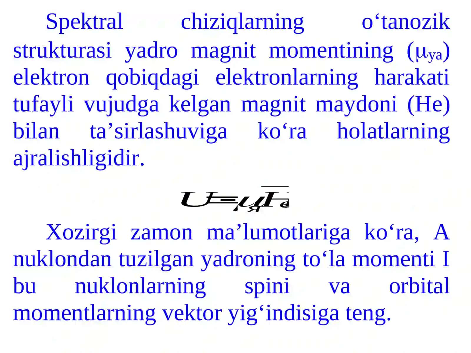 Yadro radiusi. Yadro o’lchami va zichligi 4