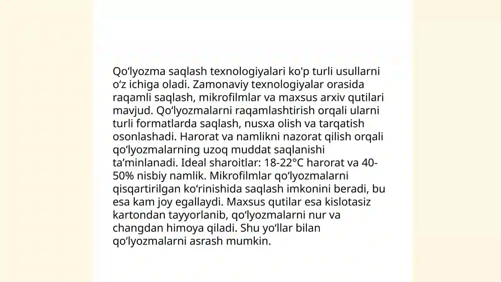 Sharq qoʻlyozmalari tarixi 4