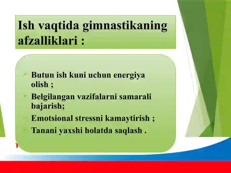 Ishlab chiqarish gimnastikasi 4