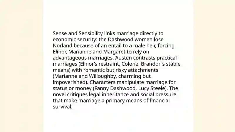 Sense and Sensibility 4