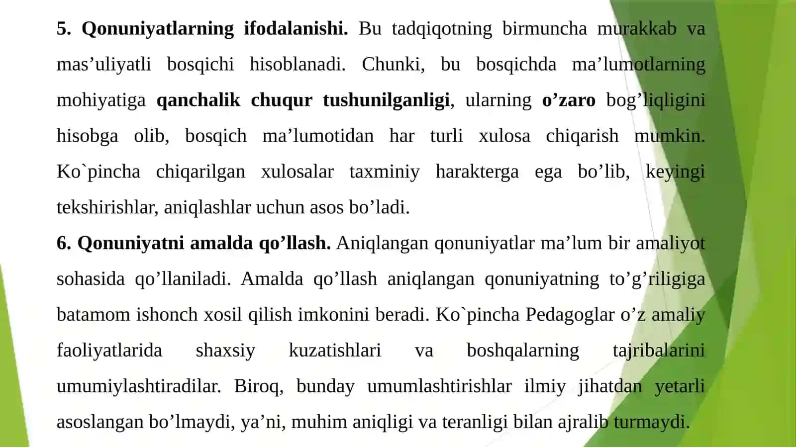 PEDAGOGIK PSIXOLOGIYANING METODLARI 4