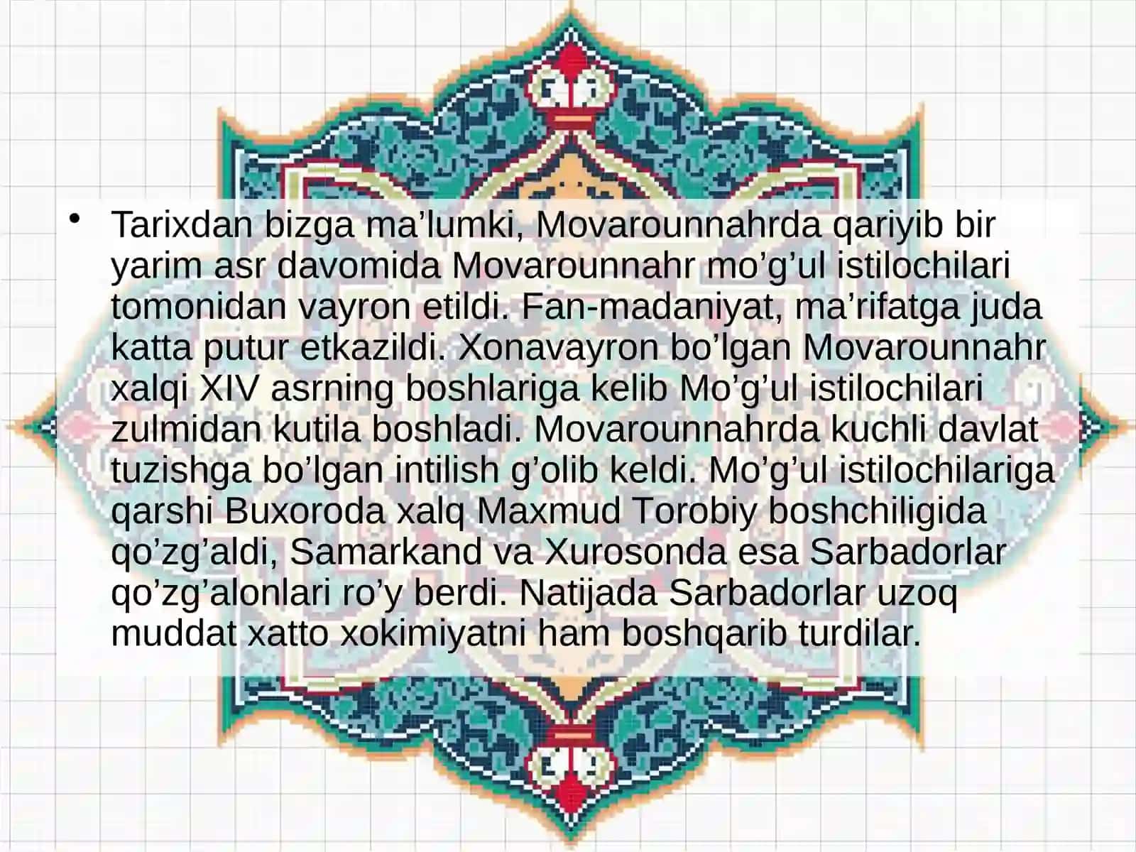 Alisher Navoiyning asarlarida tarbiya va insonparvarlik masalalari 4