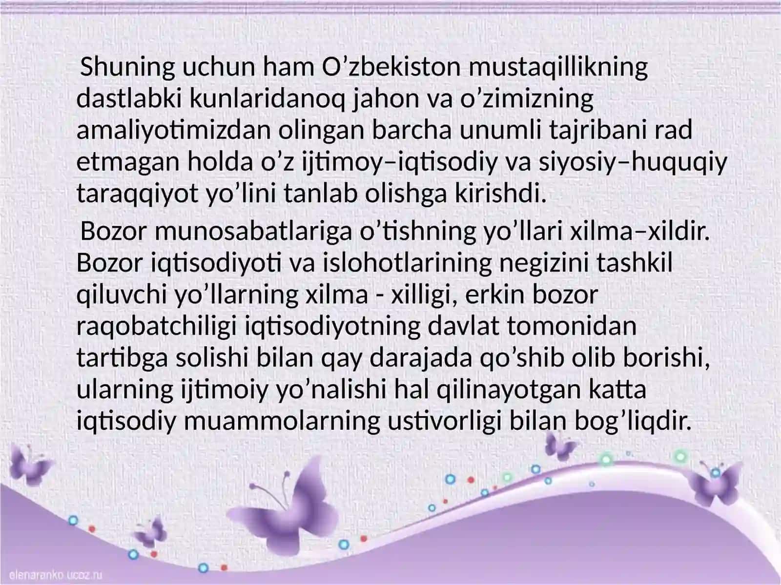O‘ZBEKISTONDA DEMOKRATIK JAMIYAT QURISHDA O‘TISH DAVRI VA TARAQQIYOT BOSQICHLARI 4
