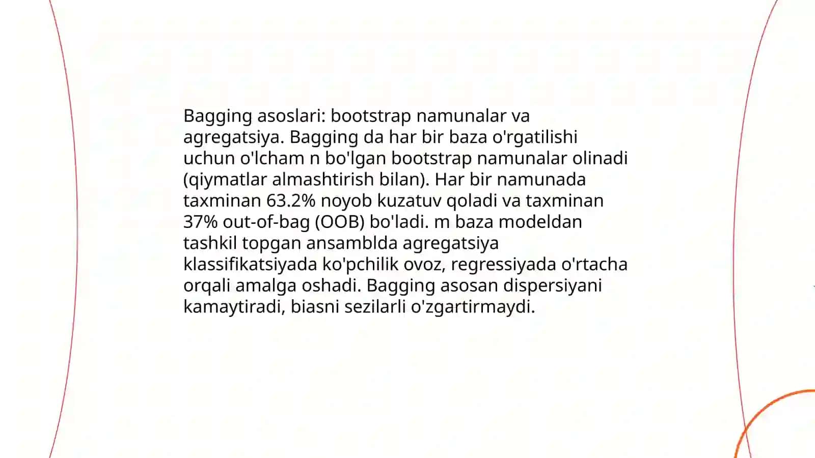 Ansambl metodlari: Bagging va Boosting yondashuvlari 4