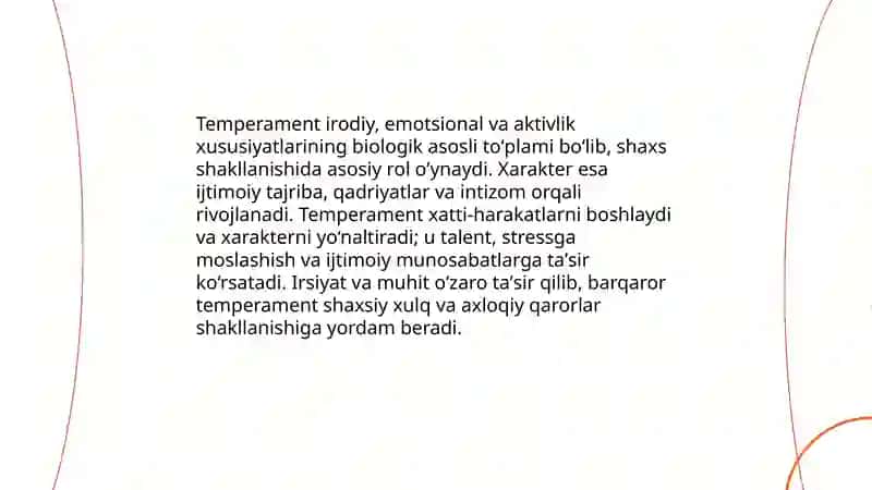 Shaxs shakilanishi va pisixik rivojlanish 4
