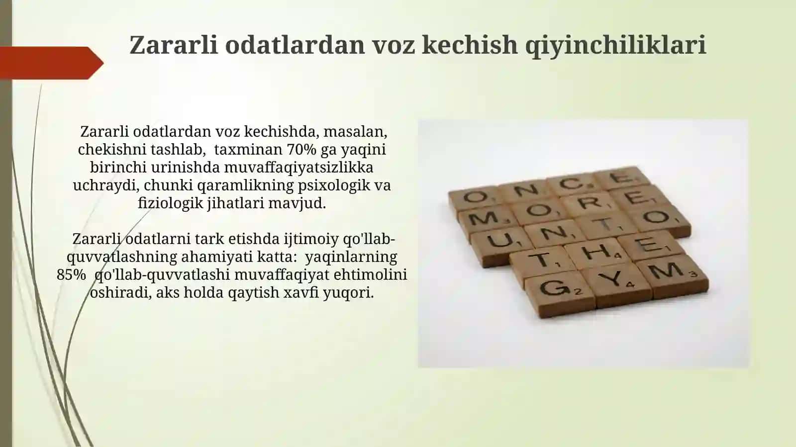 Sog'lom turmush tarzini shakllantirishning muammolari 4