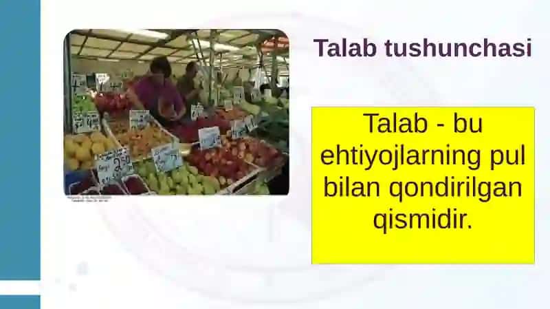 TAKLIF VA TALAB.BOZOR MUVOZANATI 4