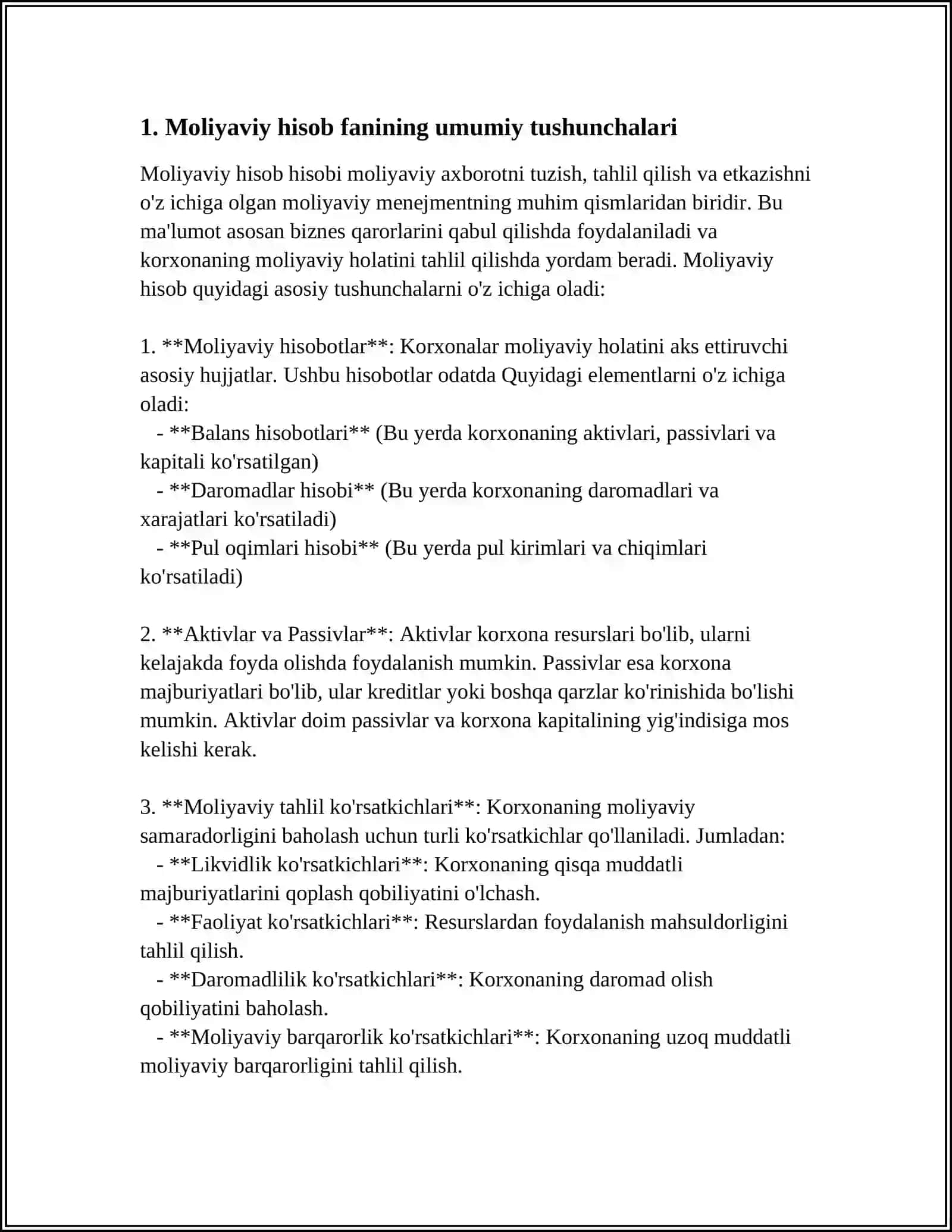 MOLIYAVIY HISOB FANINING USULLARI.BOZOR IQTISODIYOTIGA O'TISHDA MOLIYAVIY HISOB FANINI ISLOH QILISH BOSQICHLARI 4