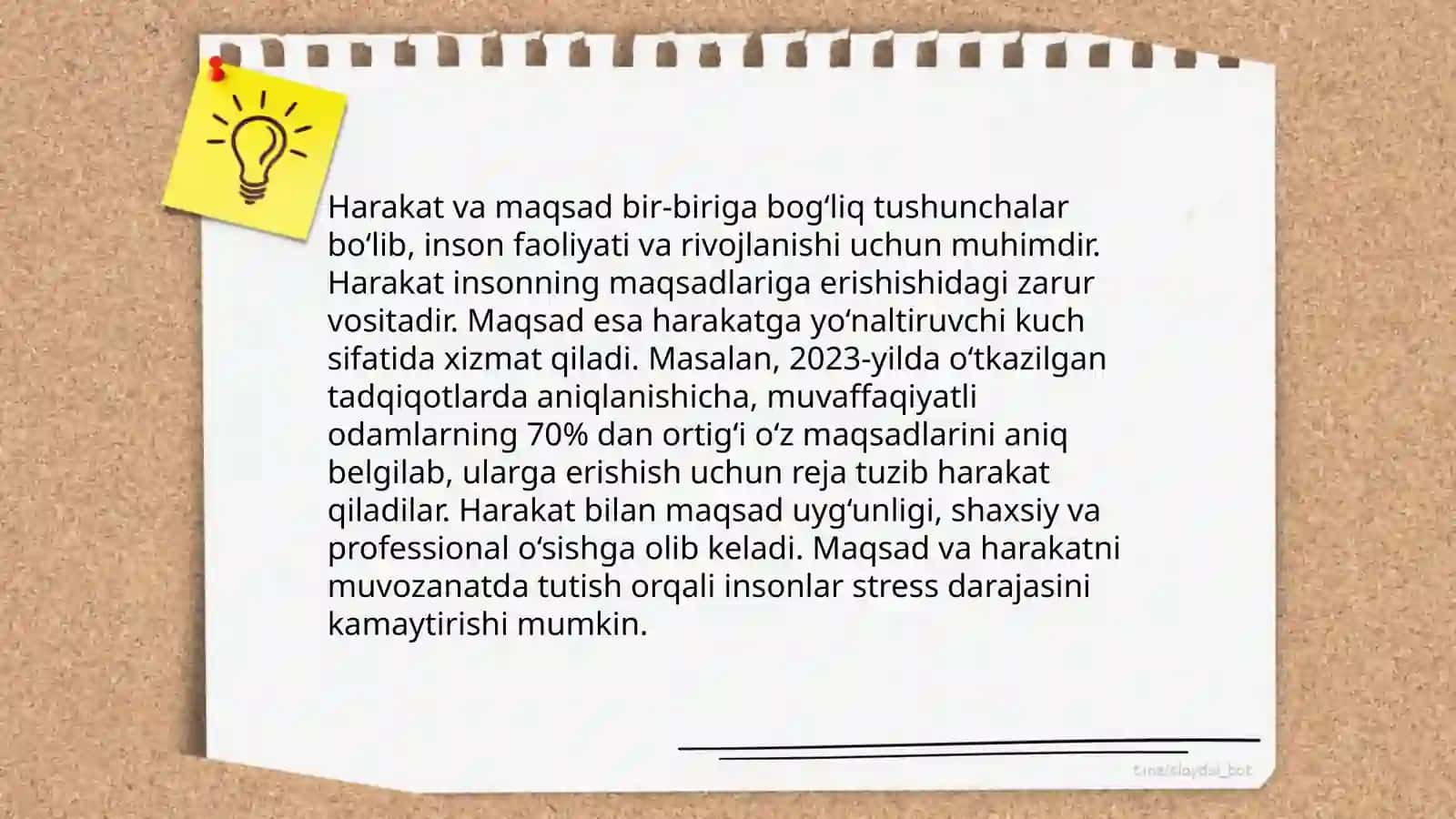 Faoliyat va Motivatsiya 4