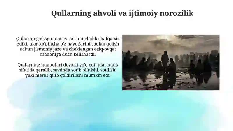 Kambag'allar va qullar qo'zg'oloni.Giksoslarni bostirib kirishi 4