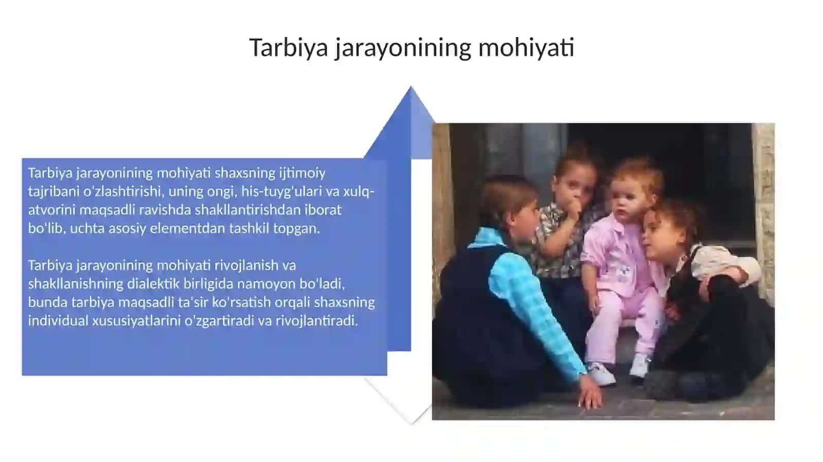 Tarbiya nazariyasi 4