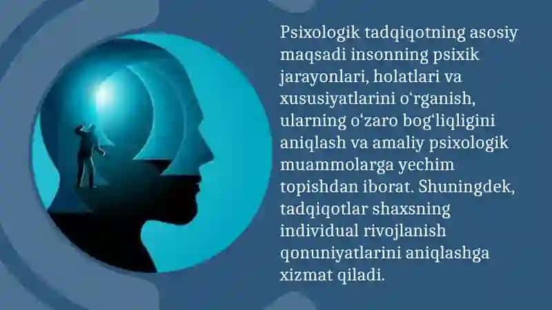 Psixologik tadqiqot shakllari 4