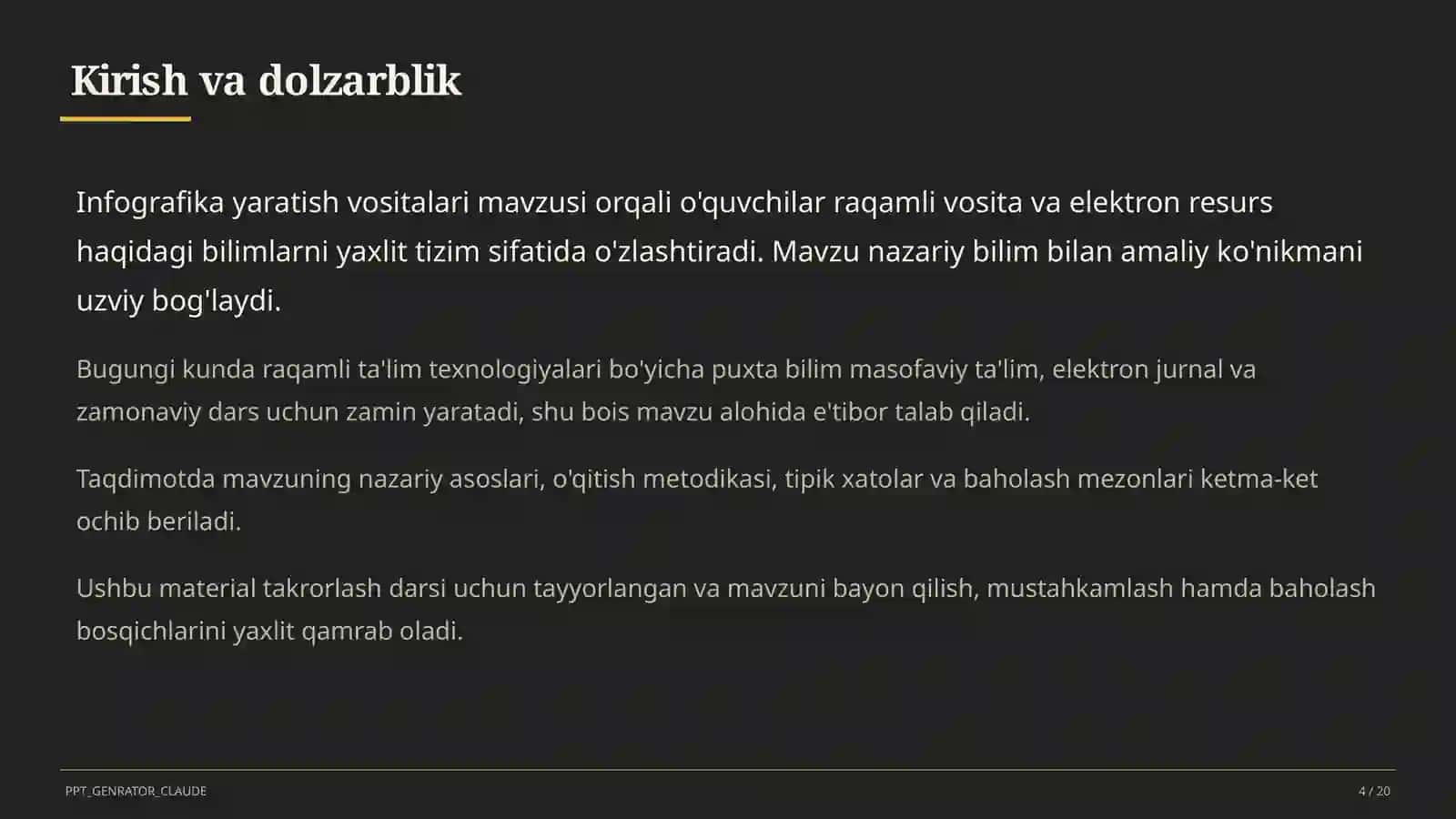 Infografika yaratish vositalari 4