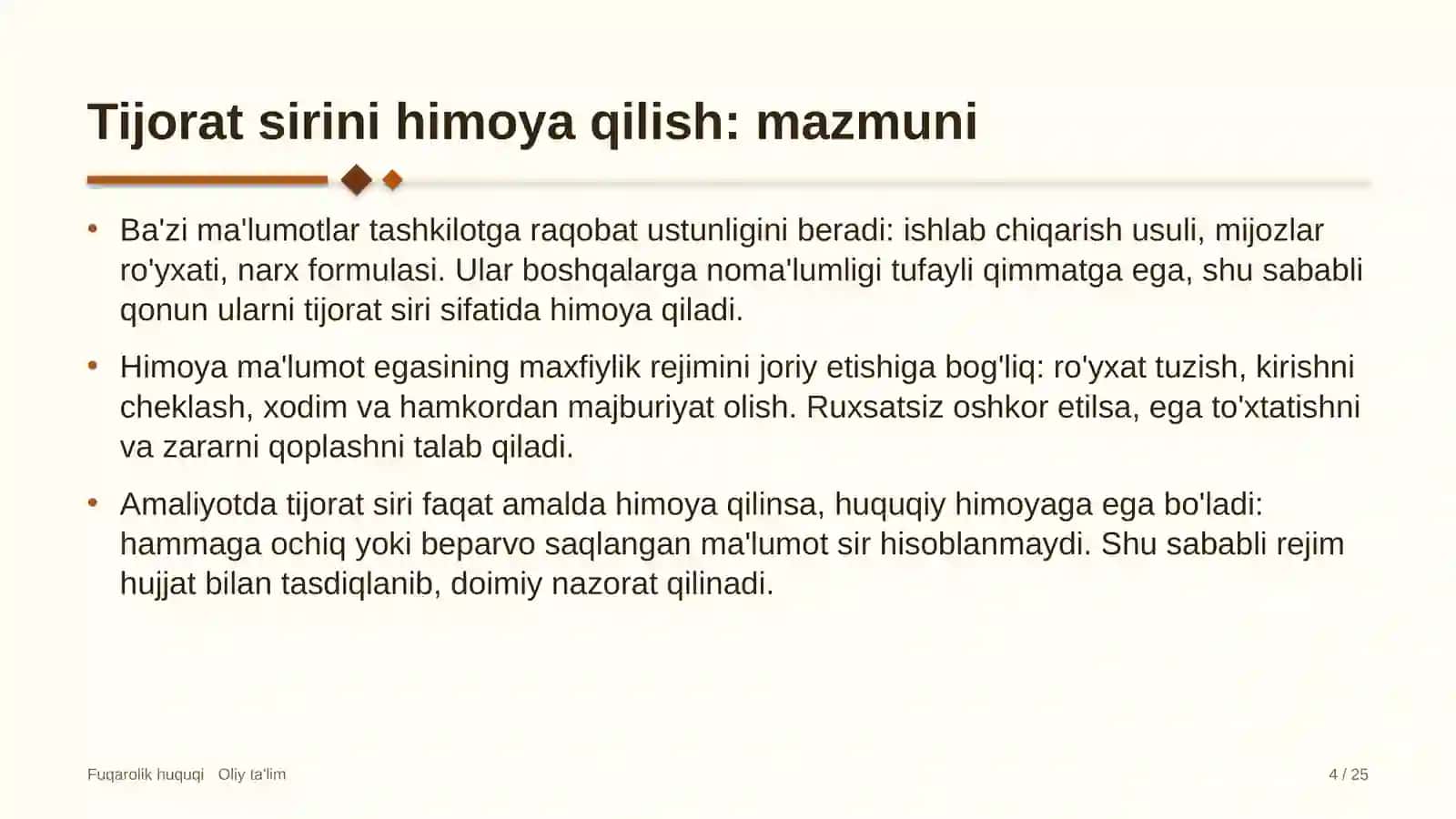 temir yo'l qurilishida tijorat sirini himoya qilish 1489 4