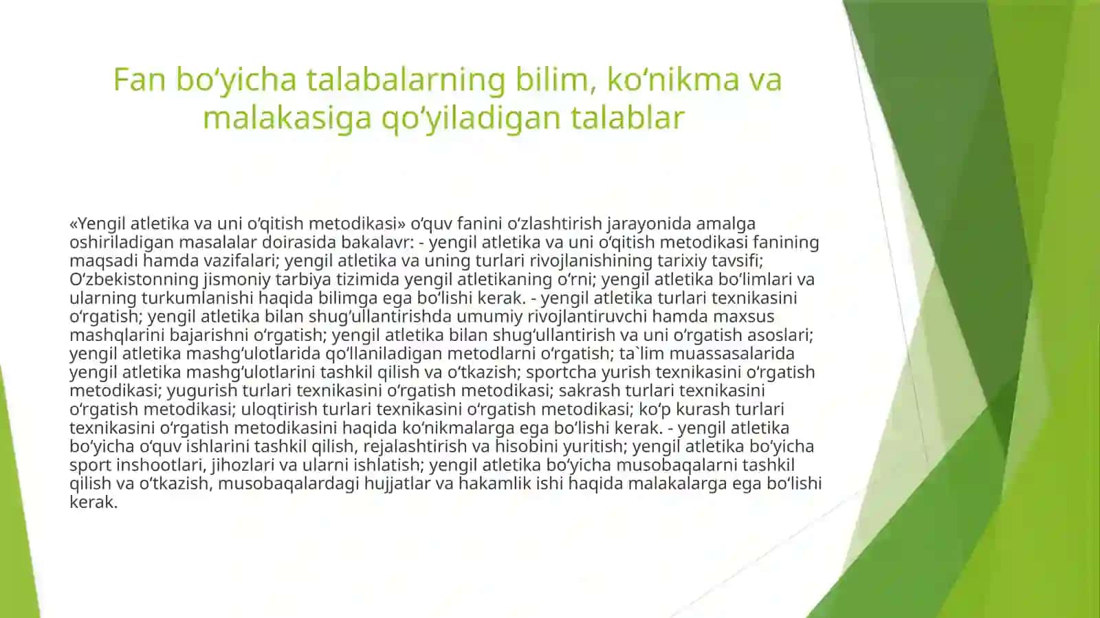 YENGIL ATLETIKA NAZARIYASI VA USLUBIYATI 4