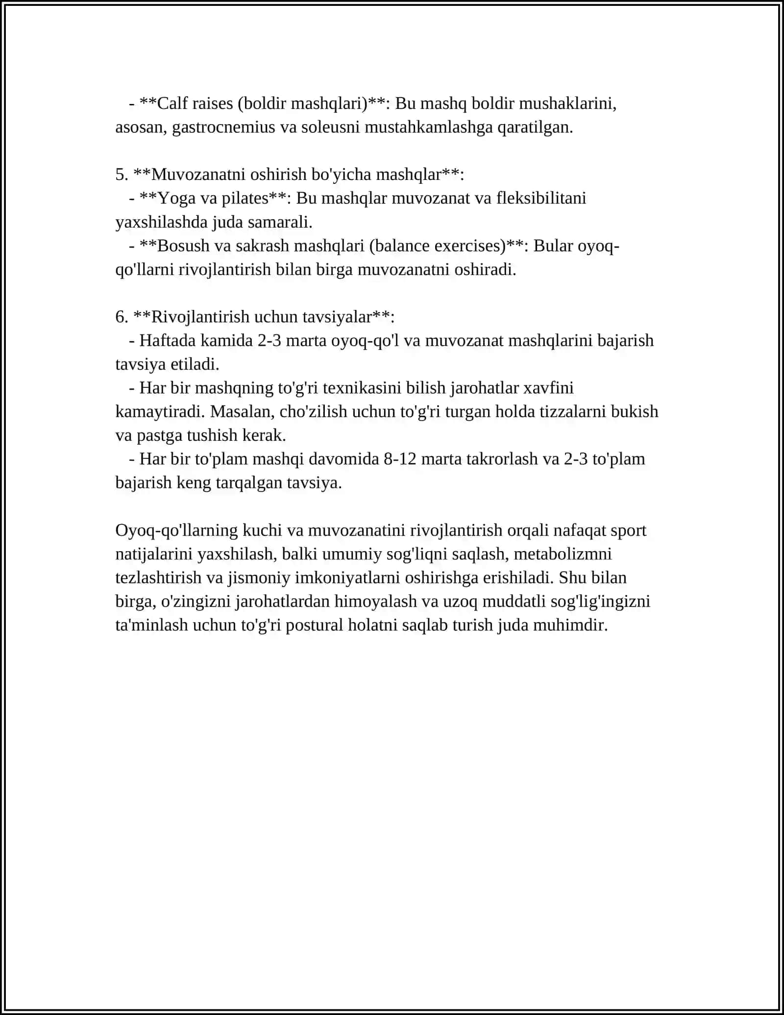 OYOQ-QOʻLLAR YORDAMIDA GIMNASTIK NARVONGA TAYANGAN HOLDA CHIQISH VA PASTGA TUTISH 4