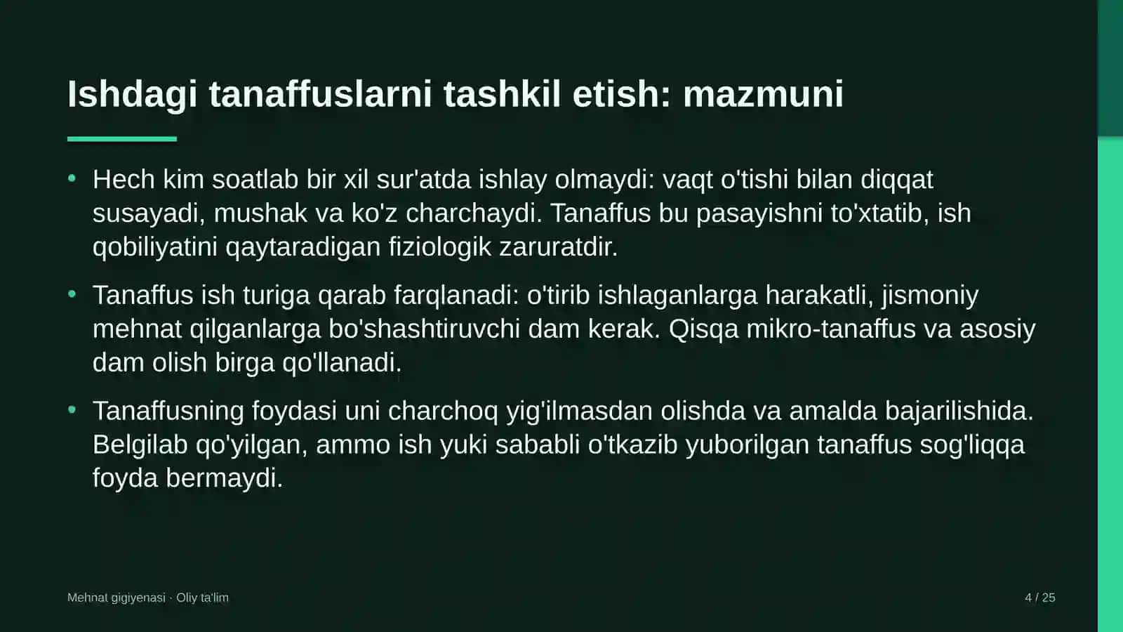podkast studiyalarida ishdagi tanaffuslarni tashkil etish 8806 4