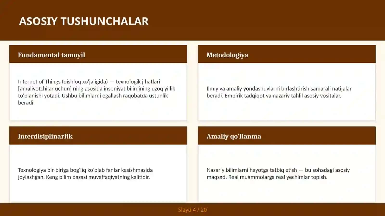 Internet of Things (qishloq xo'jaligida) — texnologik jihatlari [amaliyotchilar uchun] 4
