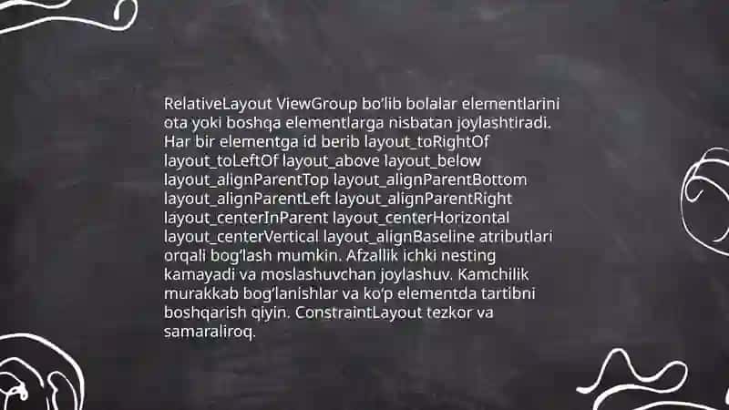 Androidda kompanovkalar turlari 4