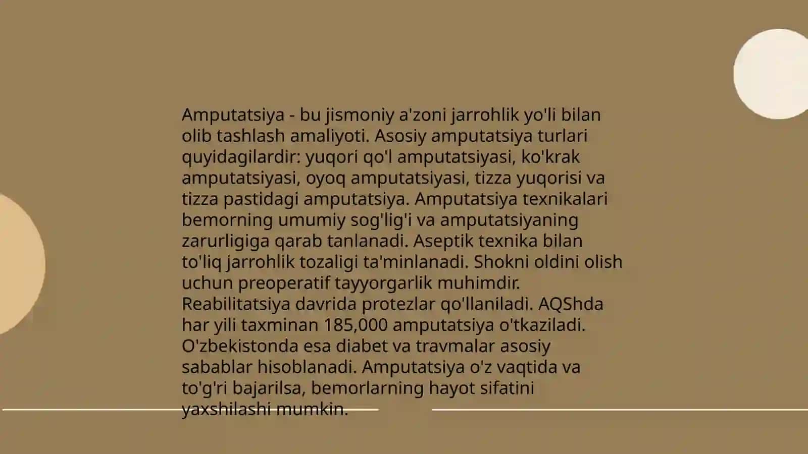 Bolalarda amputatsiya xususiyatlari 4