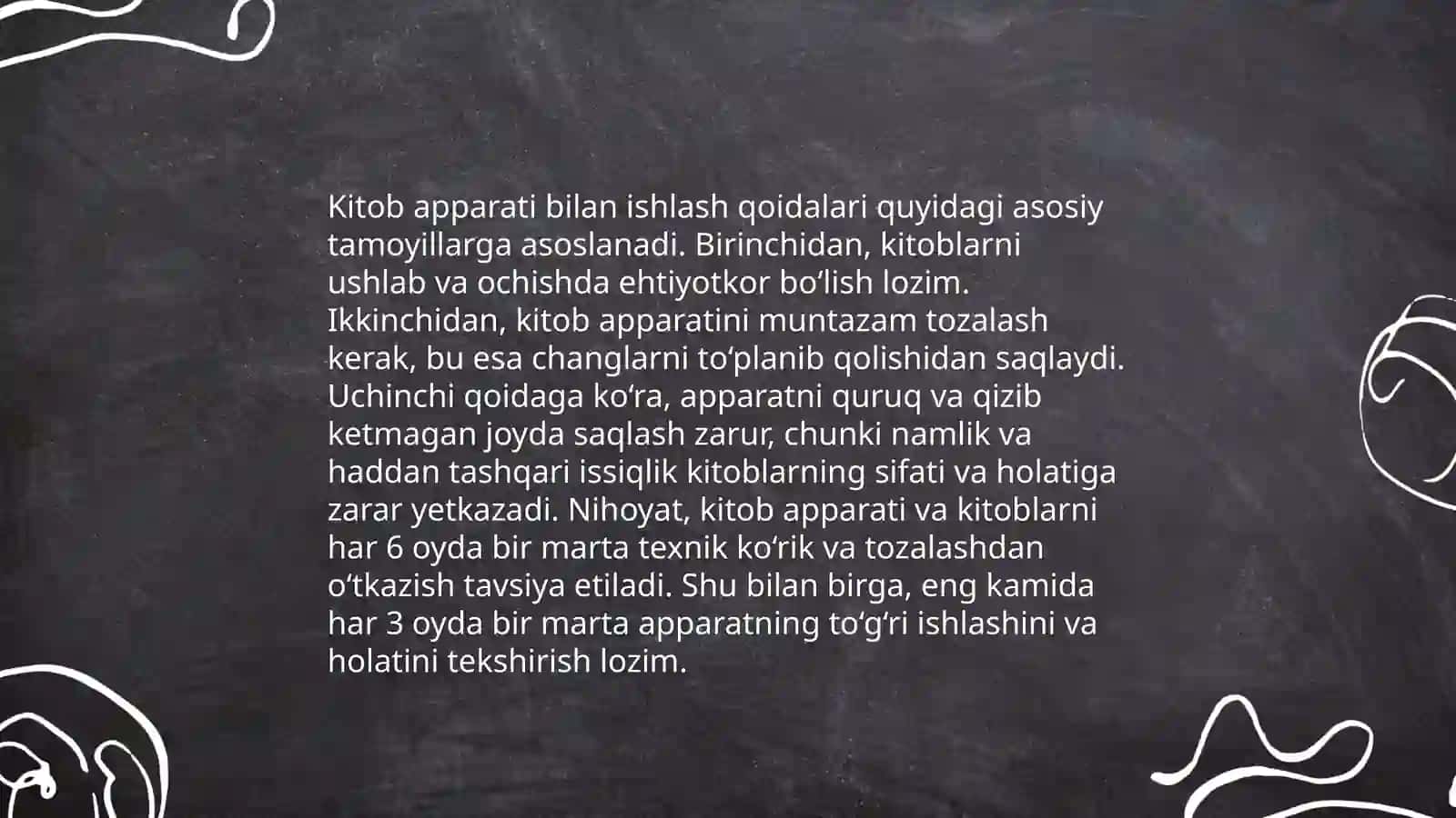 Kitob apparati bilan ishlash 4
