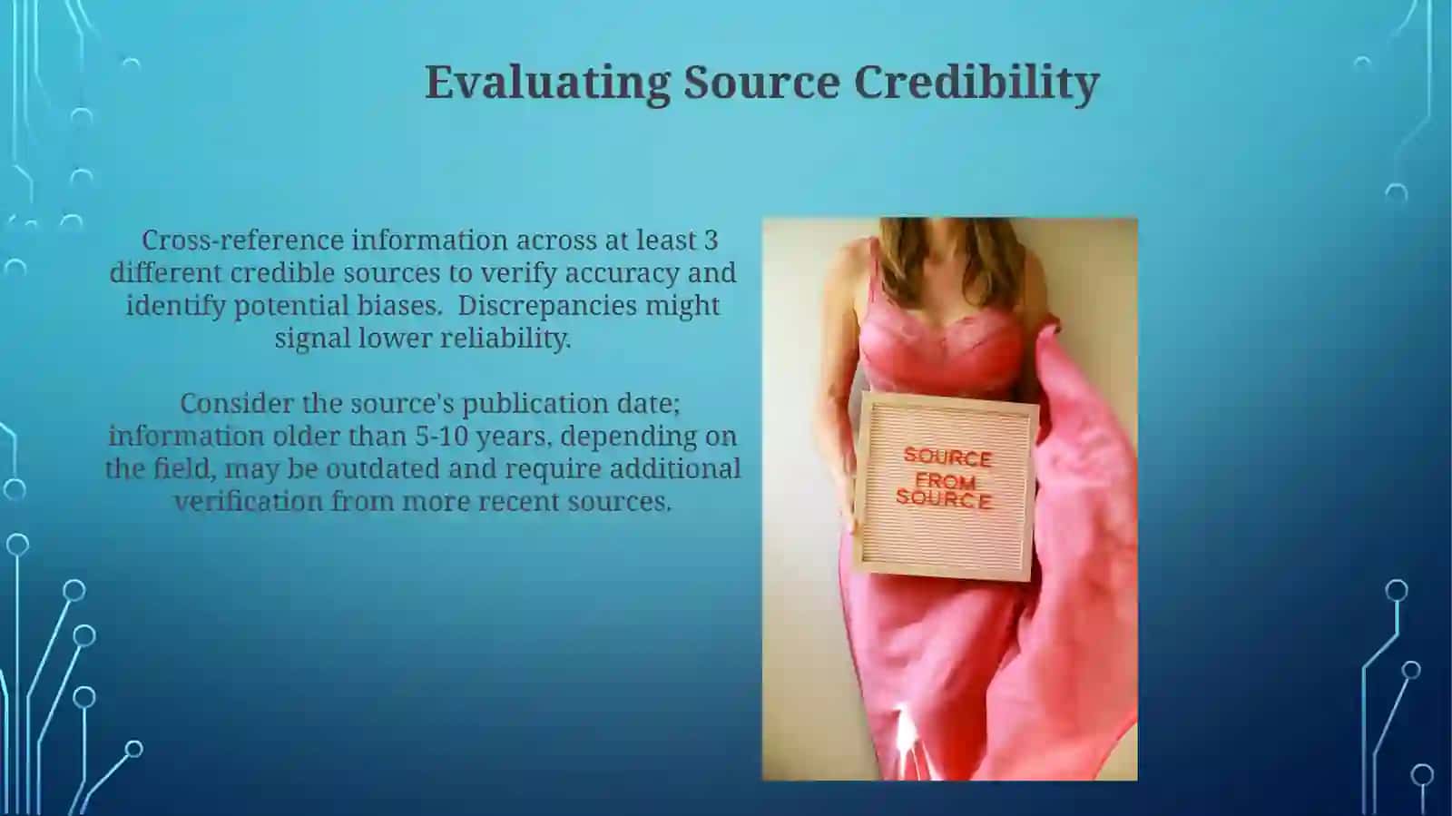 Identifying Credible Sources 4
