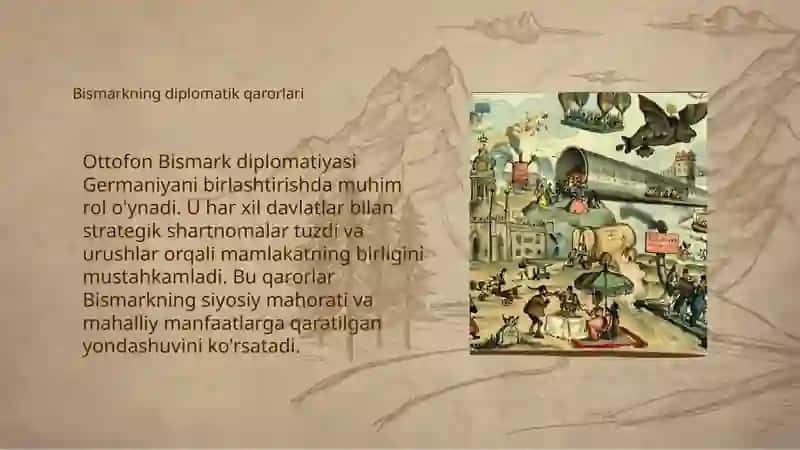 Otto fon Bismark tomonidan Germaniyani birlashtirish siyosati 4