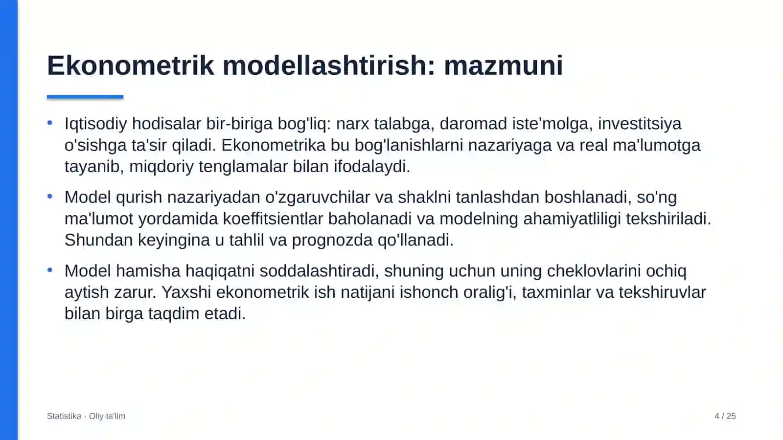 rangli metallurgiyada ekonometrik modellashtirish 8891 4