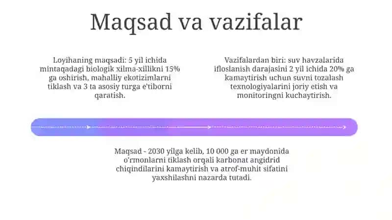 EKOLOGIK LOYIHA 4