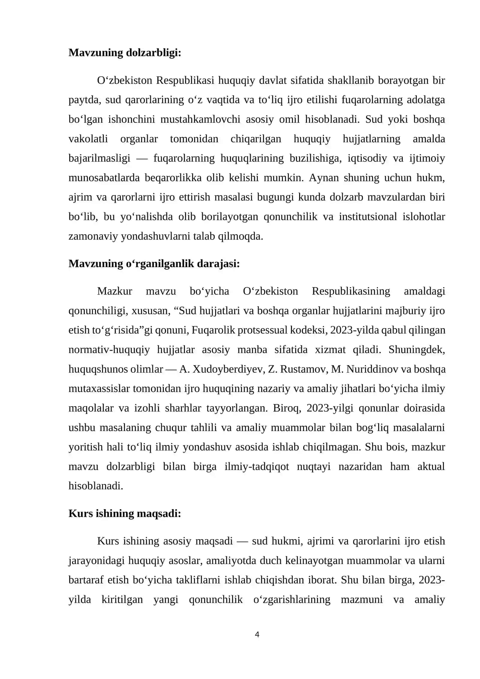 Hukm, ajrim, qarorlarni ijro ettirish 4